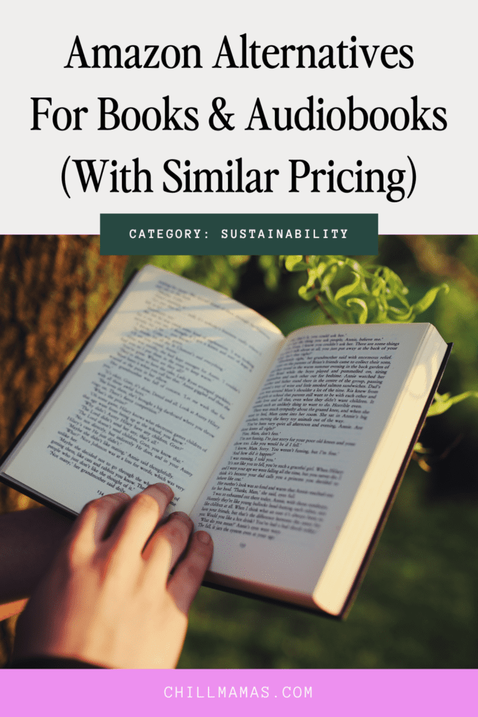Amazon alternatives for books and audiobooks with similar pricing